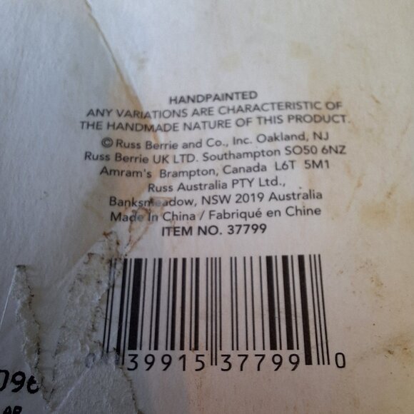 "A Man's Gotta Do" Golf Bag Bottle Opener by Russ New Old Stock Handpainted - Picture 5 of 6